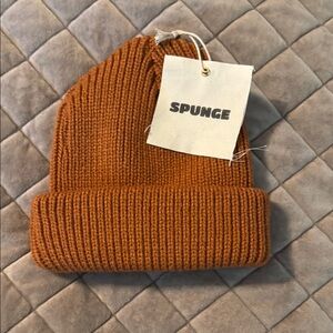 Spunge Rust Knit Beanie
